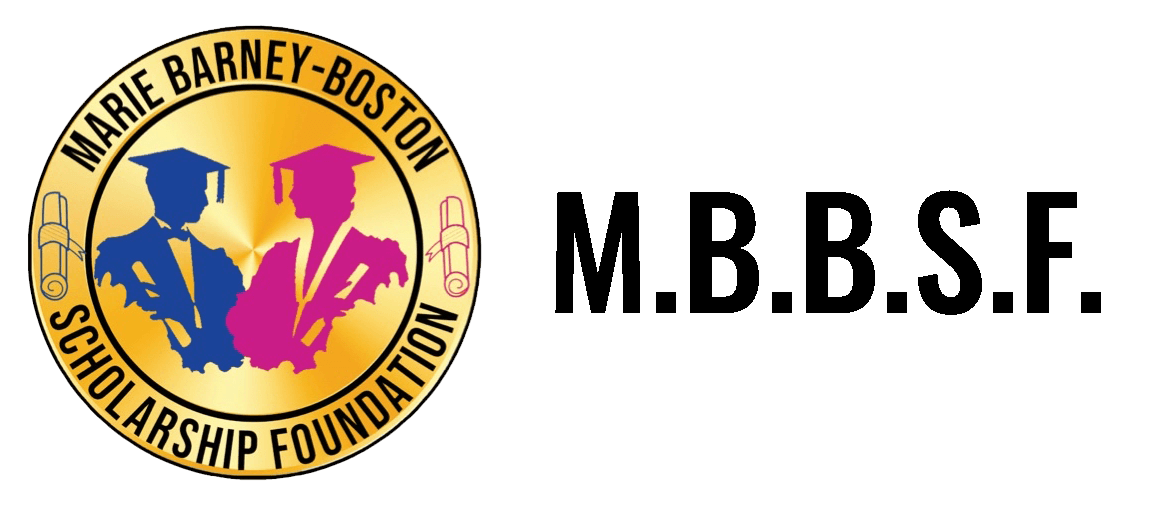 Marie Barney Boston Scholarship Foundation Logo Black